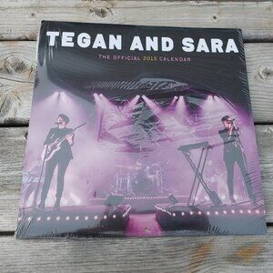 TEGAN and SARA Wall Calendar RETRO 2015 TOUR PHOTOS BNIP